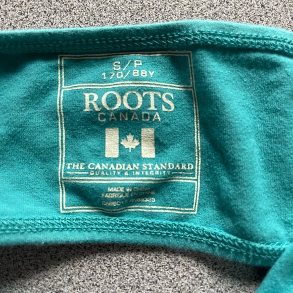 Two Roots Canada Bandeau Pink & Green Size Small - Picture 4 of 6